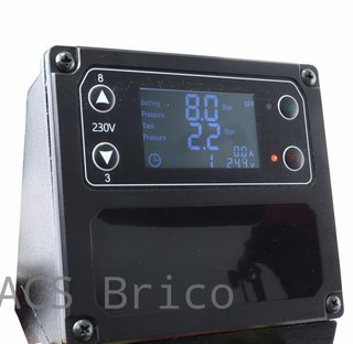 Compresor de Aire Silencioso con LCD 100L - 4 Hp - 09350 - Mader