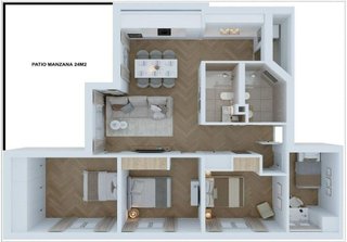 Piso en venta en Camp d'en Serralta en Palma de Mallorca