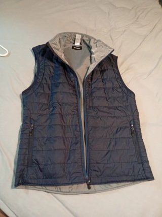 Chaleco SOULCANZA Hombre Talla M Azul/Gris