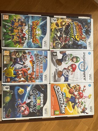 Lote 7 Juegos Nintendo Wii