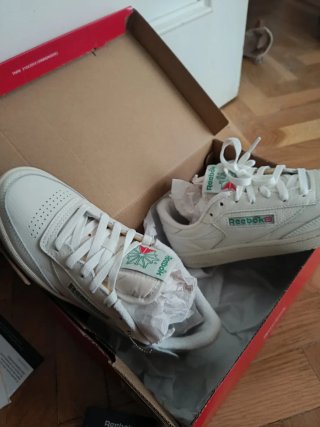 Reebok Club C 85 Vintage Mujer Beige/Blanco