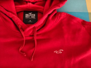 Sudadera Hollister Roja