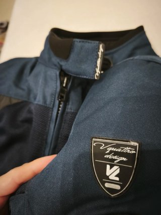 Chaqueta Moto Mujer VQUATTRO Azul