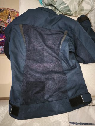 Chaqueta Moto Mujer VQUATTRO Azul