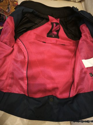 Chaqueta Moto Mujer VQUATTRO Azul