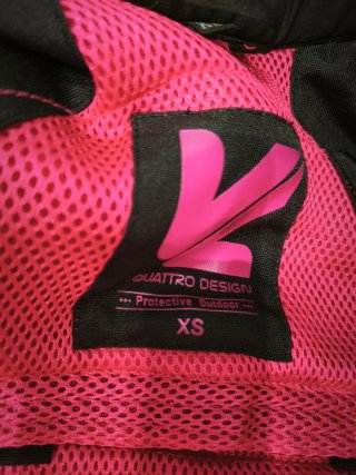 Chaqueta Moto Mujer VQUATTRO Azul