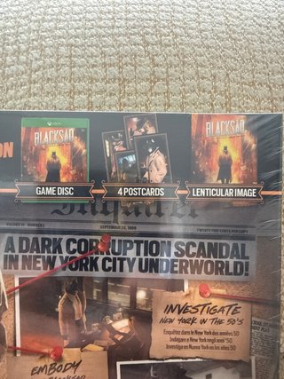 Blacksad Edición Limitada Xbox One Precintado