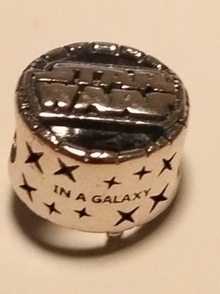 Lote 2 Charms Plata 925 Star Wars tipo Pandora