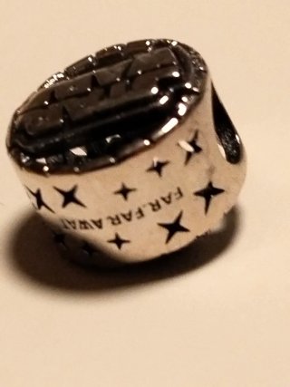 Lote 2 Charms Plata 925 Star Wars tipo Pandora