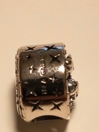 Lote 2 Charms Plata 925 Star Wars tipo Pandora