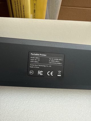 impresora térmica portátil inalámbrica sin tinta,