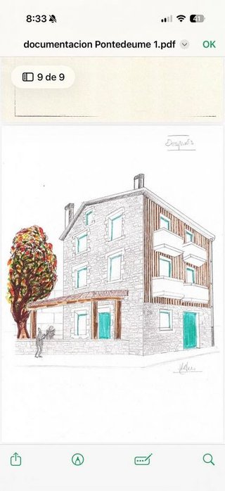 Casa pareada en venta en Pontedeume