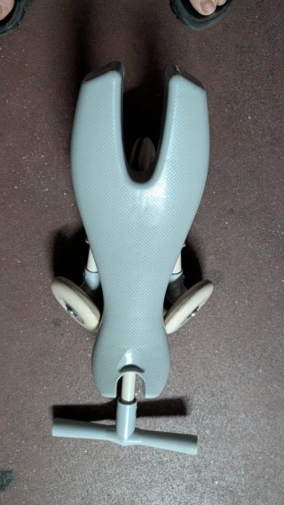 Correpasillos 3 en 1 gris plegable