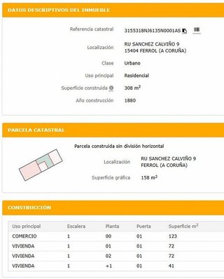 Edificio en venta en Porta Nova en Ferrol