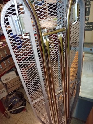 Tabla de planchar metálica plegable