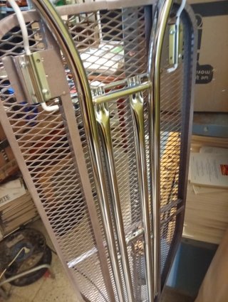 Tabla de planchar metálica plegable