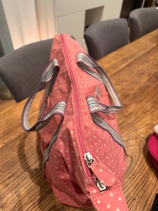 Bolso Cath Kidston rosa lunares