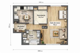 Piso en venta en Pueblo Levante en Benidorm