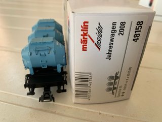 5 Vagones Marklin HO Nuevos Caja Original