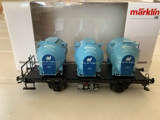 5 Vagones Marklin HO Nuevos Caja Original