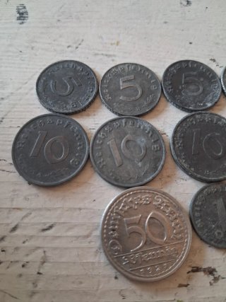 Monedas alemanas 1940-1945