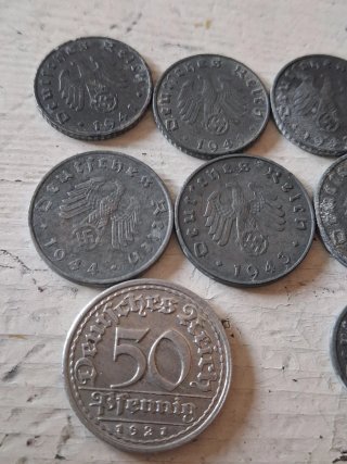 Monedas alemanas 1940-1945