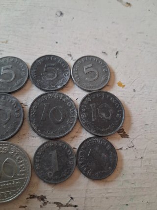 Monedas alemanas 1940-1945