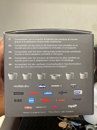 Nuvita Mix70 Adattatori Scaldabiberon Nuovi
