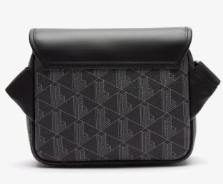 Bandolera Lacoste Monograma Negra