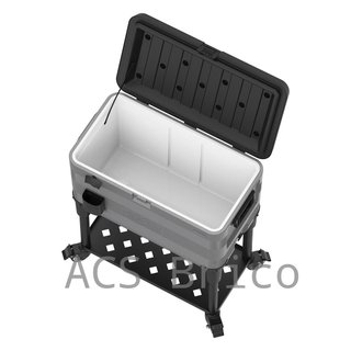 Nevera KeepCold con mesa - 73x44x90 cm - 70 L - Gris