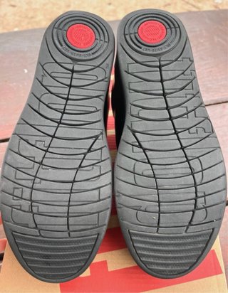 Zapatillas de piel Fitflop negras