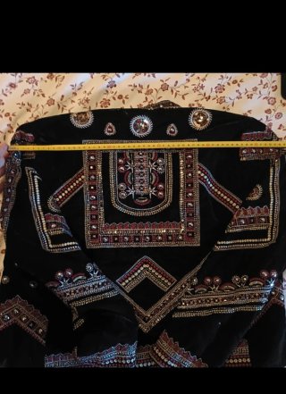 Chaqueta Mariachi Terciopelo Bordada