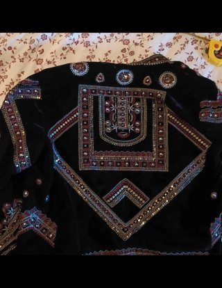 Chaqueta Mariachi Terciopelo Bordada