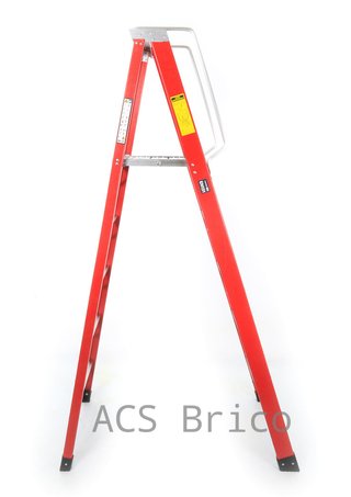 Escalera Fibra Tijera 2x5 - 1,42 Metros - 10401 - Mader