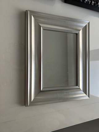 3 Espejos Decorativos Negro y Plata precio por und