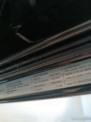 Horno Aspes inox 60cm + placa vitroceramica bosch