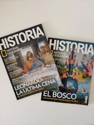 Lote de 2 números de Historia National Geographic