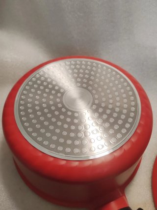 Casseruola Bobikuke 20cm antiaderente Rossa NUOVA