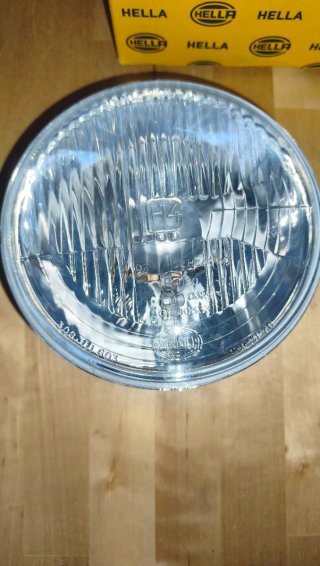 Faro Principal Redondo 7"  Hella H4 Halógeno
