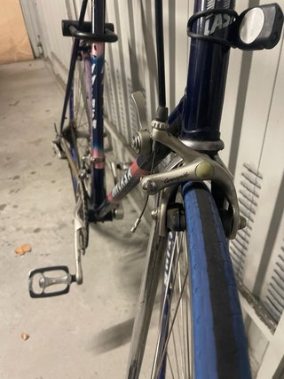 Bicicleta Carretera Vintage Azul