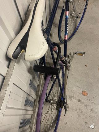 Bicicleta Carretera Vintage Azul