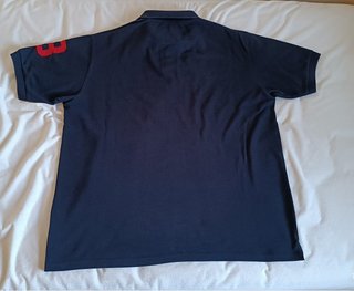 Polo Ralph Lauren Azul con Bandera Inglaterra
