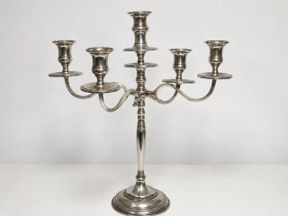 Candelabro 4 brazos aleación alpaca