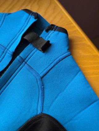Neopreno corto surf niño Tribord azul / shorty