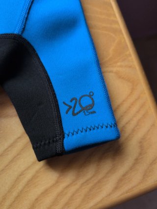 Neopreno corto surf niño Tribord azul / shorty