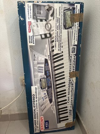 Teclado Digital Bontempi 423 con 61 teclas