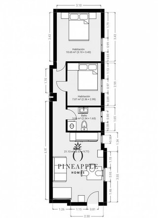 Piso en venta en Centro Histórico en Málaga