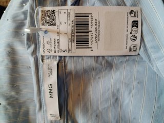 Camisa MNG mujer talla S/36 sin estrenar