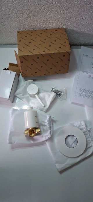 Mezclador Ducha Omnires Y1245WM Blanco