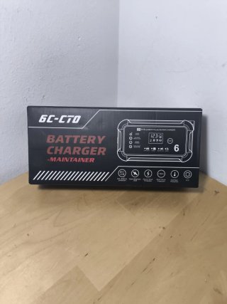 PRECINTADO Cargador Batería Coche Smart 12V 6A